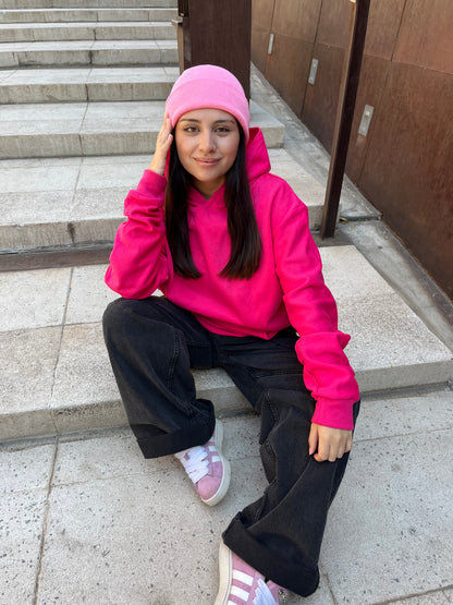 Basic Fuscia - Hoodie Classic