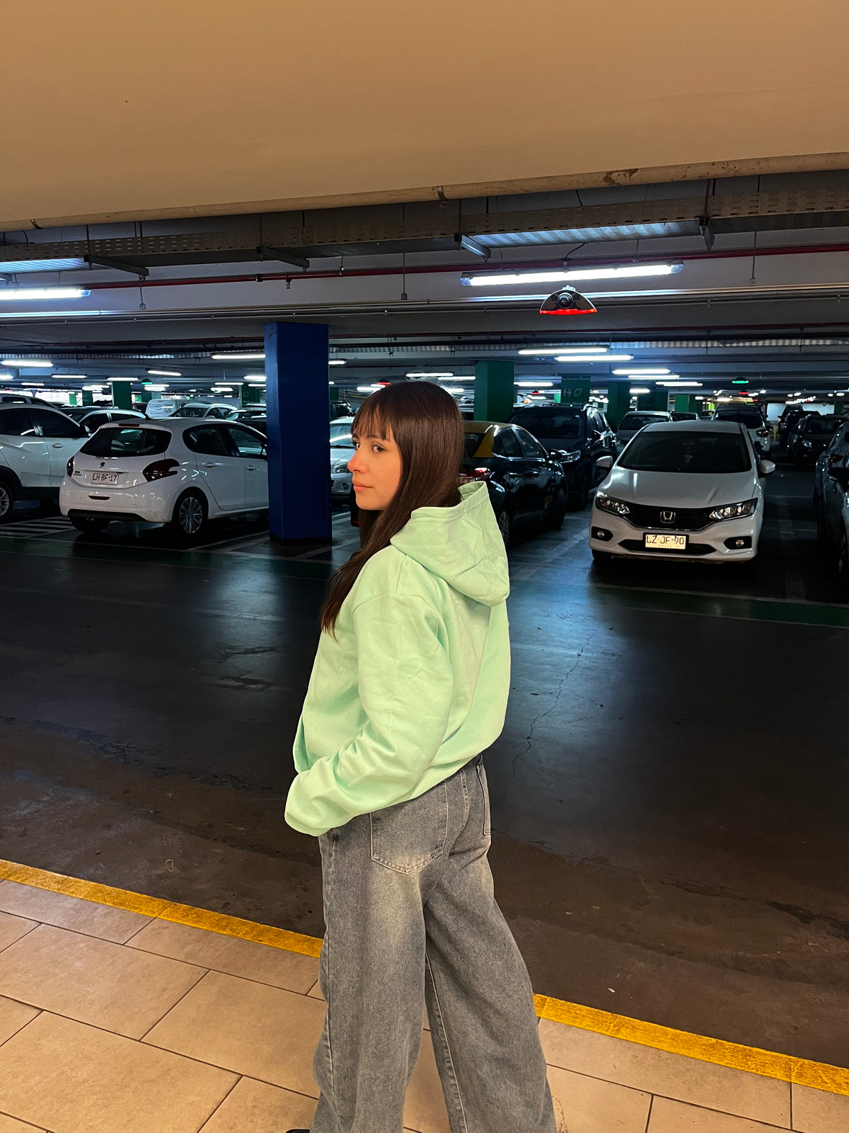 Basic menta  - Hoodie  Classic