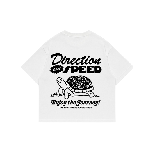 Speed -  Premium Boxy T-Shirt white