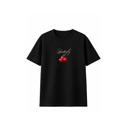 Cherry -  Premium Clasic T-Shirt black
