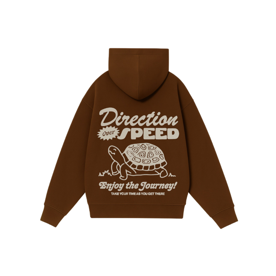Speed-Hoodie Clásico coffe