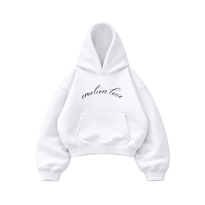 In Love - Hoodie Mangas Globo White