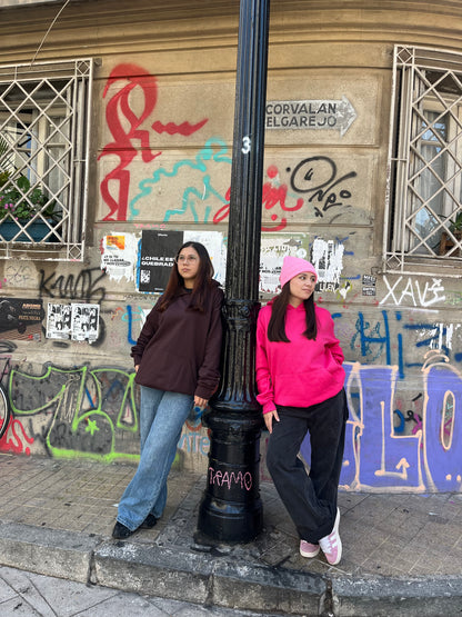 Basic Fuscia - Hoodie Classic