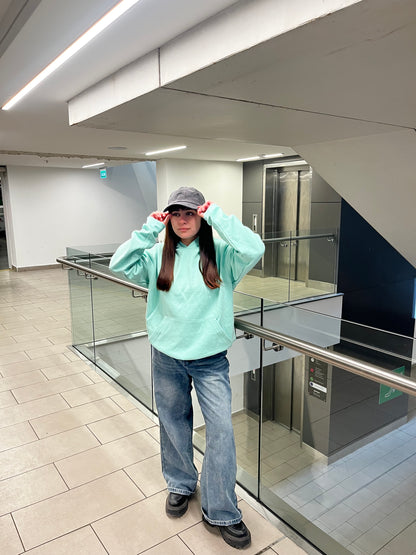 Basic menta  - Hoodie  Classic