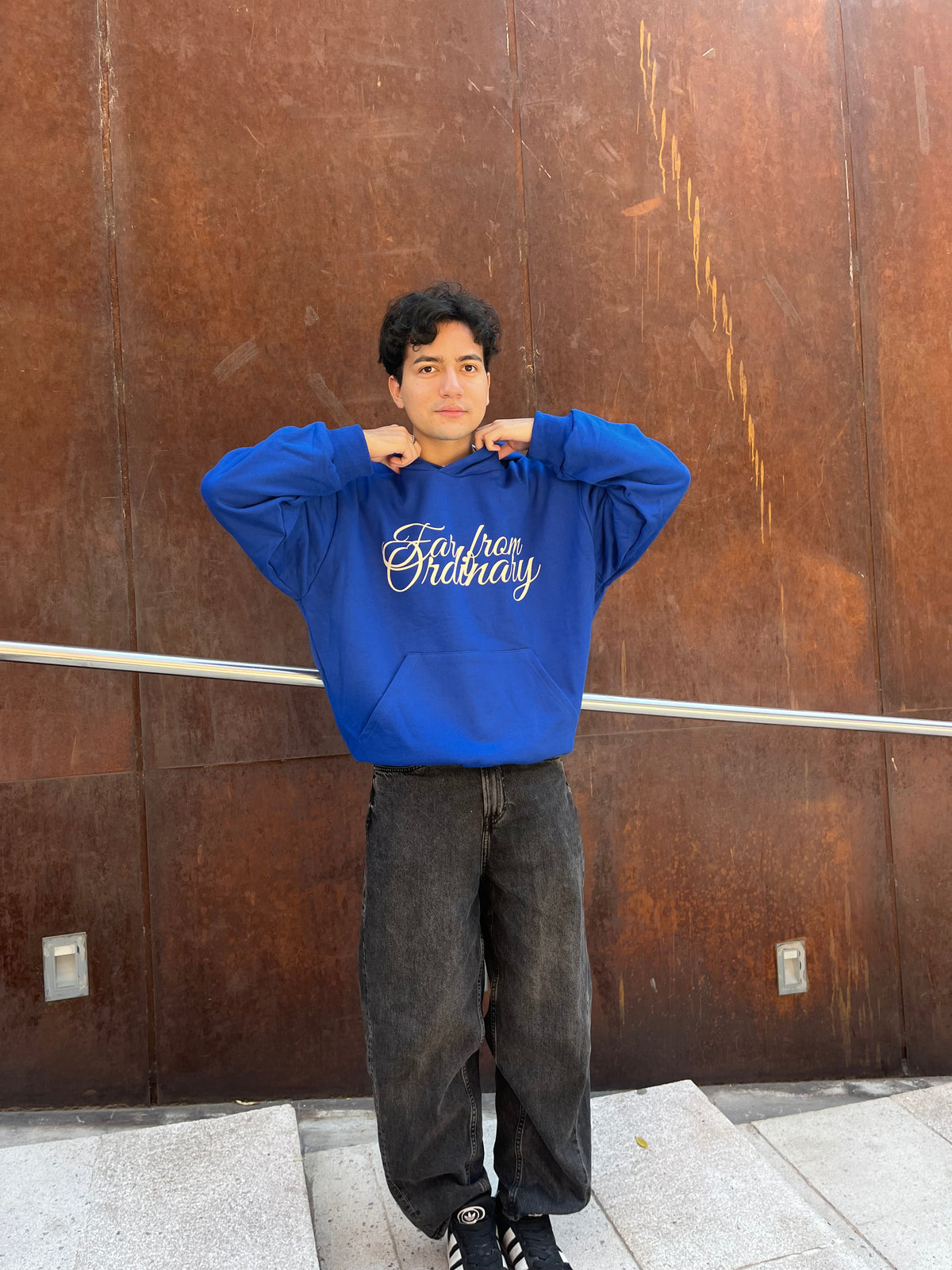 Far From Ordinary Blue - Hoodie Mangas Globo