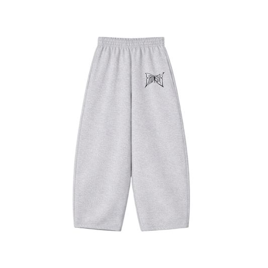 Butterfly Emblem - Buzo Baggy Gris Puff