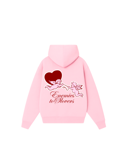 Enemies To Lovers -Hoodie Clásico Pink