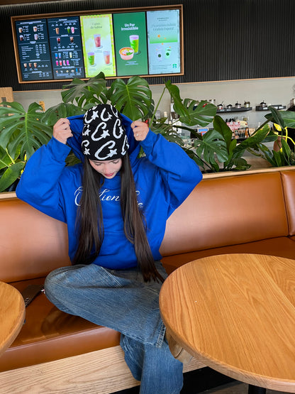 In Love -Hoodie Mangas Globos blue
