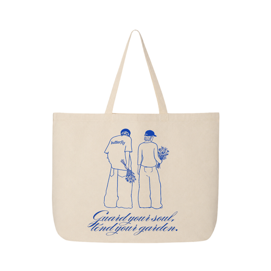 Garden Drawing - Tote bag
