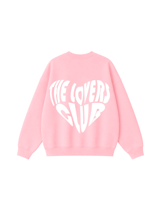 The lovers club  - Pink pastel puff