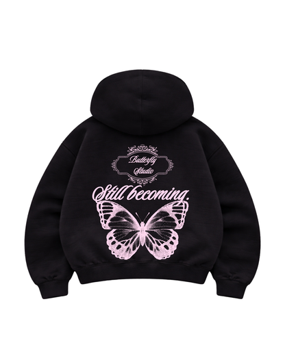 Still becoming - Hoodie Mangas Globo Black