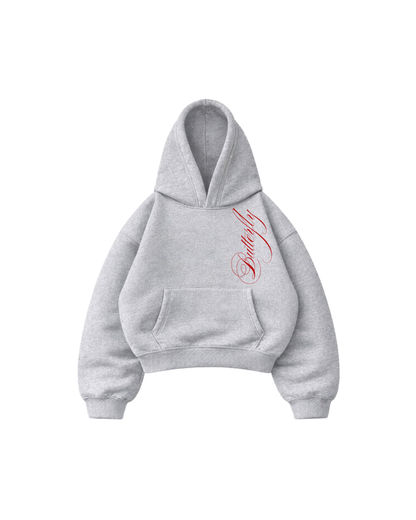 Enemies To Lovers - Hoodie Mangas Globo Grey