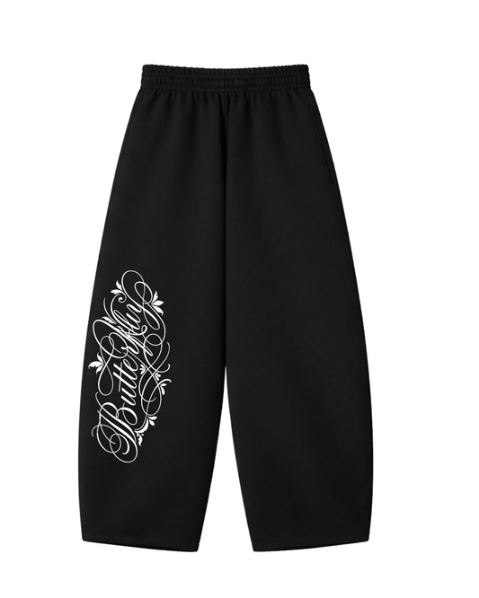 Butterfly - Buzo Baggy Black Puff