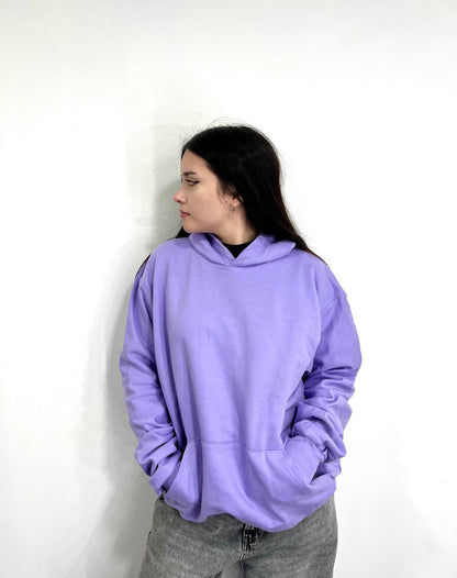 Basic lila  - Hoodie Classic