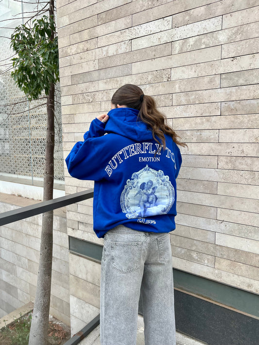 Emotion Love  - Hoodie Classic Blue