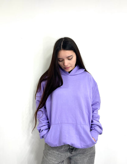 Basic lila  - Hoodie Classic