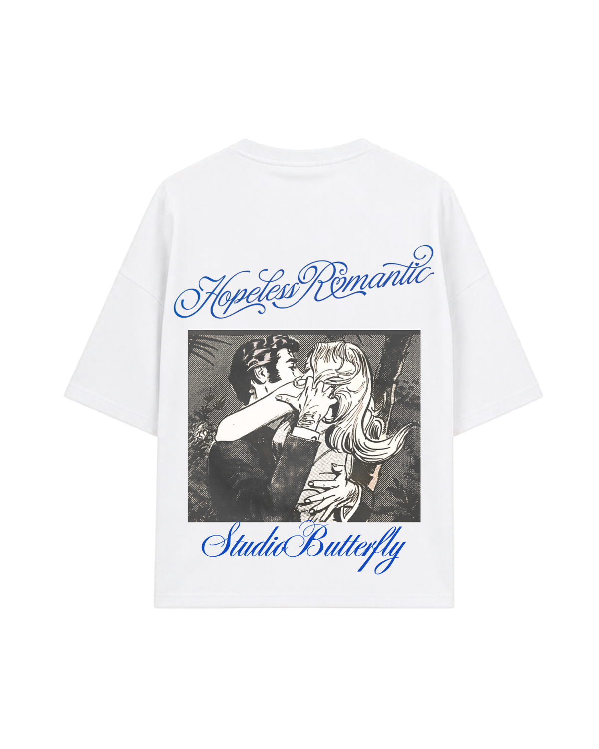Tshirt Oversized Romantic Black