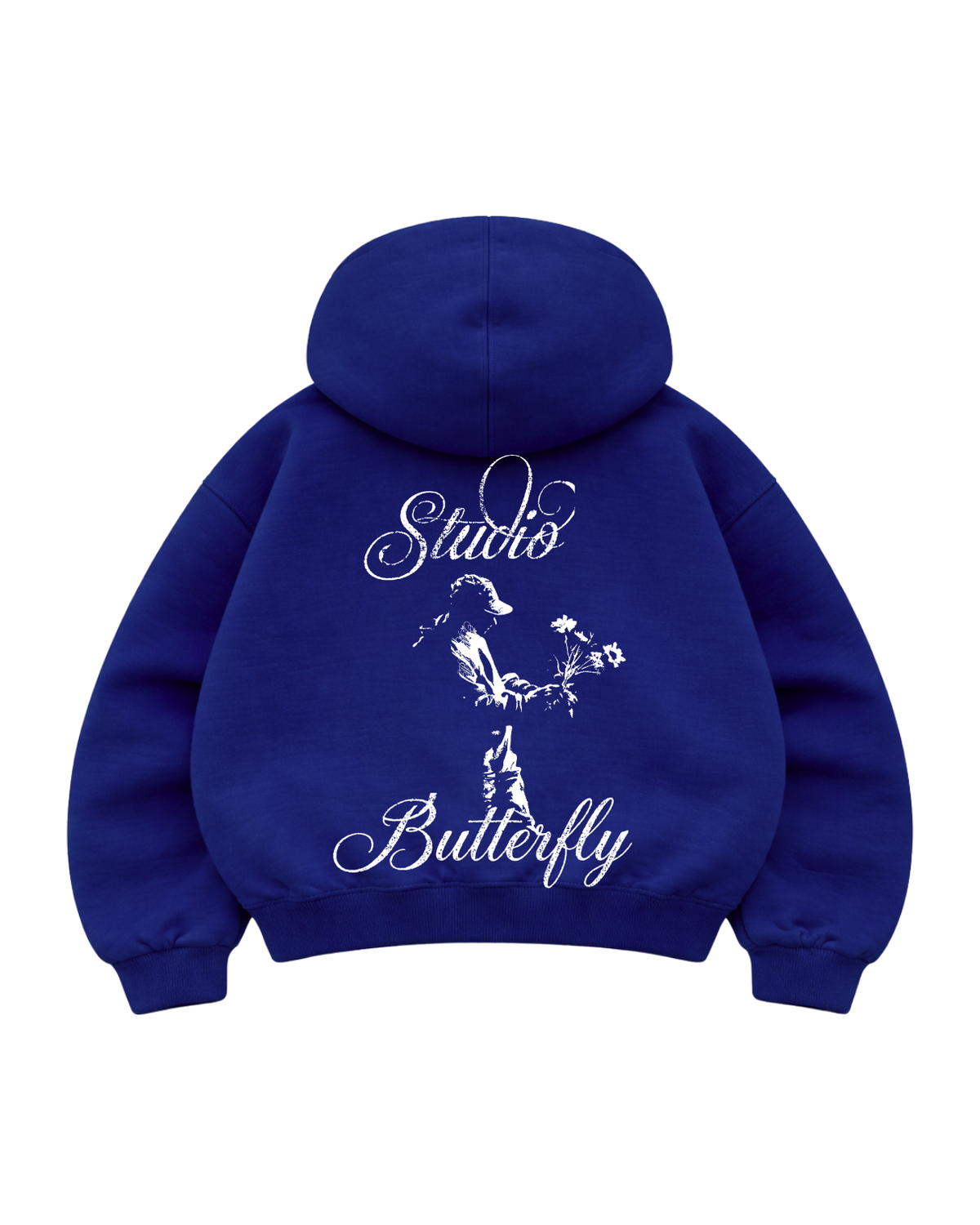 Studio Butterfly - Hoodie Mangas Globo Blue france