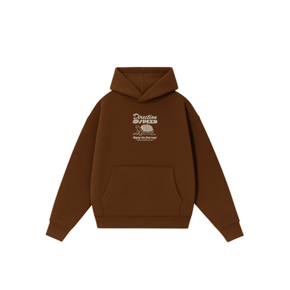 Speed-Hoodie Clásico coffe