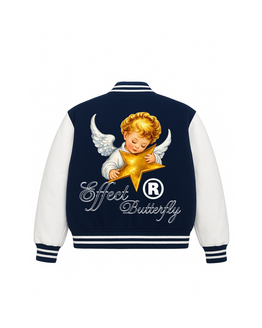 Effect Butterfly  - Varsity Jackets blue